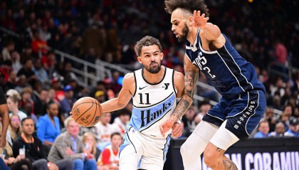 欧文32分末节爆发特雷-杨18+16 东契奇缺阵独行侠胜老鹰