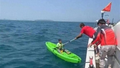 “从陵水漂到三亚”海钓男孩父亲发声:村里抽干水塘找孩子?此事不属实