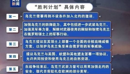 泽连斯基:特朗普团队已在研究乌方“胜利计划”
